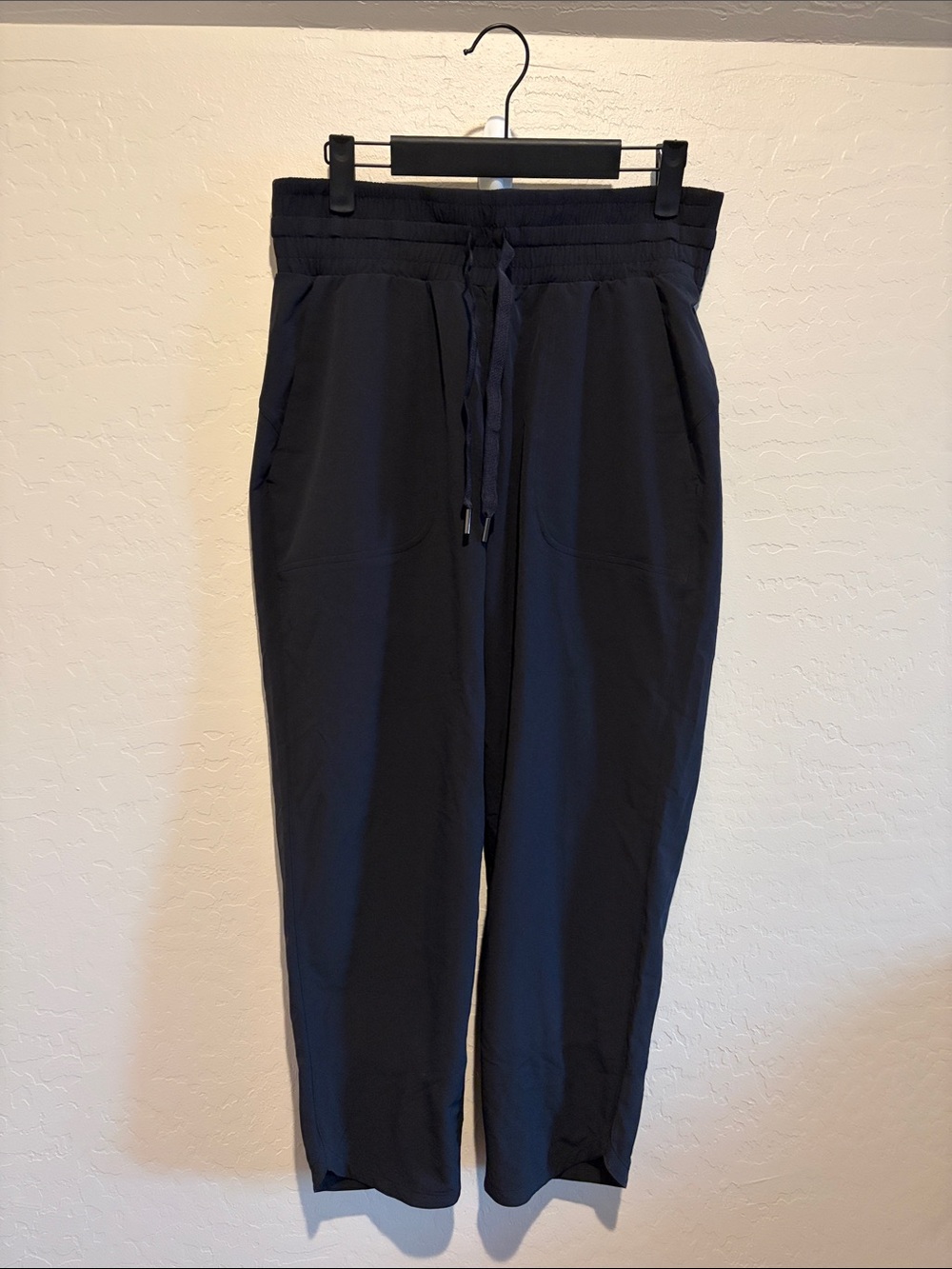SPANX Black Drawstring Jogger Sweatpants